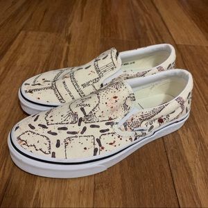 Vans X Harry Potter Marauders Slip On Shoes